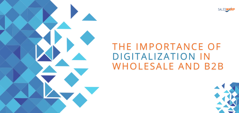 Digitalization in Wholesale and B2B