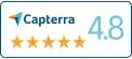 capterra reviews badge