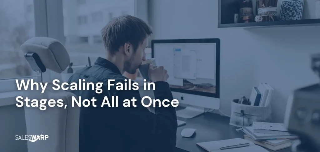 Why Scaling Fails in Stages, Not All at Once